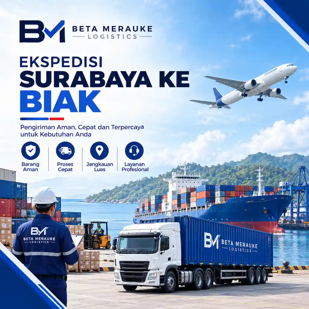 Ekspedisi Surabaya Biak