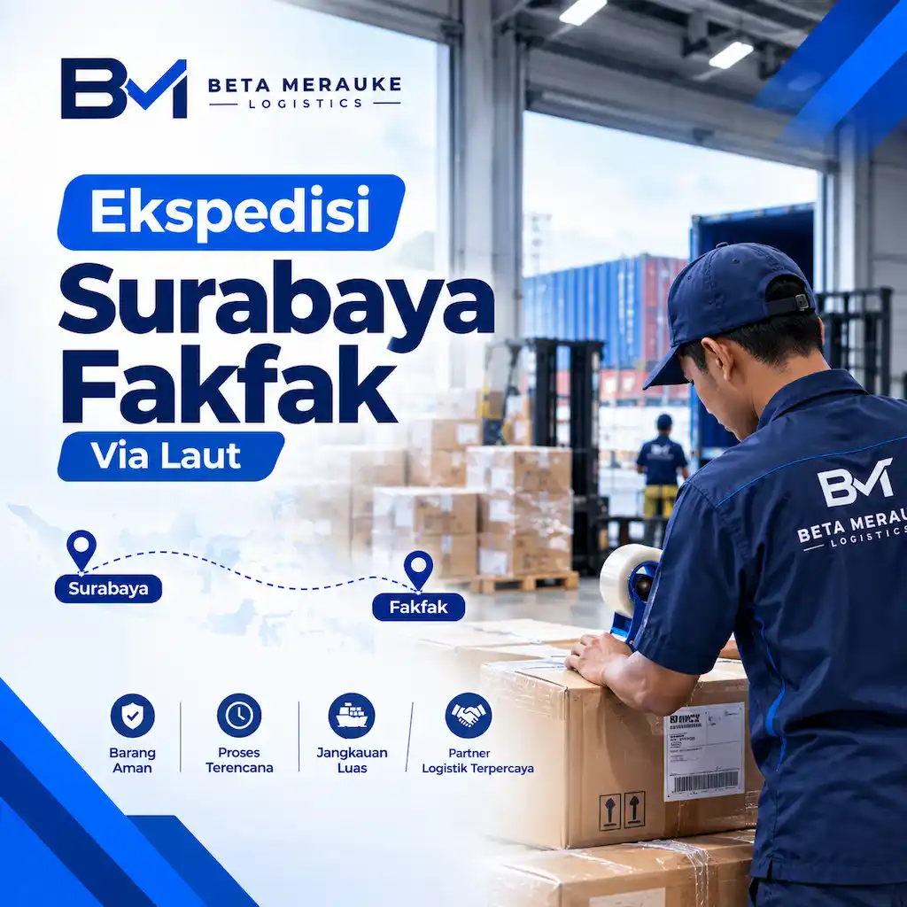 Ekspedisi Surabaya Fakfak